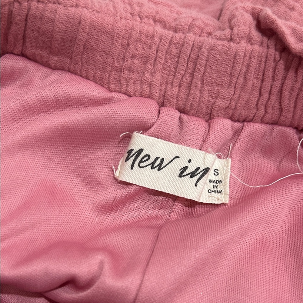 Pink Textured Two-Piece Set - Picture 2 of 4